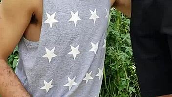 i sucked the endowed farmer in the field and his friend filmed it all