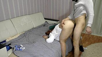 milf came for massage, but got her big tits and ass fucked instead