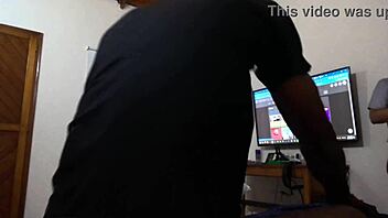 Curvy Colombian Sucks Uncut Cock Sloppily in POV