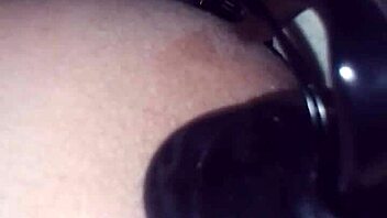 Jimena Simpson Tranny Fucking Black Dildo