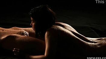 Alexis Crystal and Lady Dee relax in the sauna together