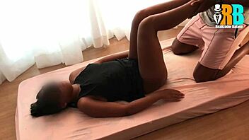 Wow! Hotwife Vibrates From Tantric Massage Before Getting Fucked!