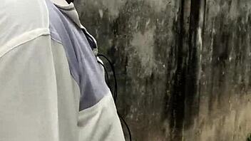 outdoor banging with my husband's brother at the farm