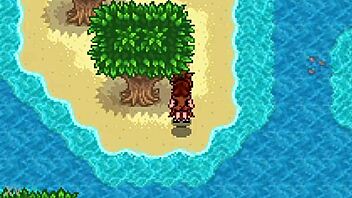 Scarlett riding and fucking in Stardew Valley mod part 1.