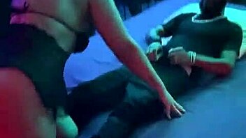 Married latina enjoying big black cock intensely.