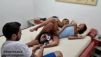 Backstage with young Karolzinha doing wild anal and even dp. It's insane, right?! 🔥💥