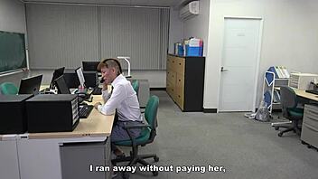 hey, check this asian anal femdom at the academy and company