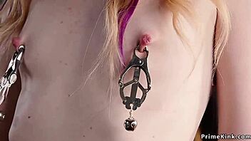 Milf and newbie maid bdsm fucked