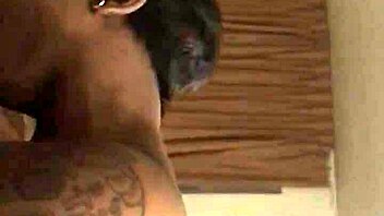 Nasty stripper nati rips clothes in striptease and gives great head