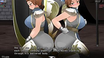 yume-same giantess crushes in wild femdom face-sitting defeat scene!