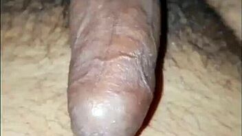 priya rubs her husband's dick with cum in slow motion clip