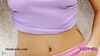 Beautiful new teen 18+ receives sexy massage in POV casting