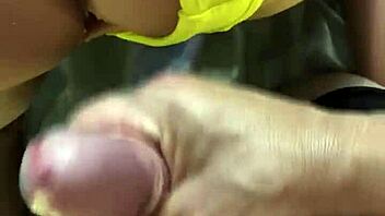 I couldn't resist fucking my MILF stepmom with a sex toy!