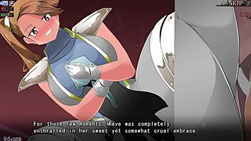 yume-same giantess crushes in wild femdom face-sitting defeat scene!