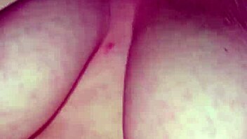 Milk from tits while riding cock