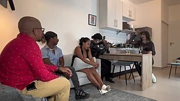 Sex party between coworkers ignites taboo desires and passionate doggystyle encounters