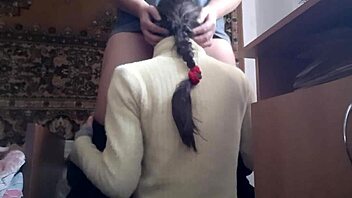 our gentle sensitive sex with elements of hardness - lesbian illusion girls