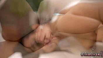 Holy! Old Man Gangbang with Young 18+ in Vintage First Time Action!