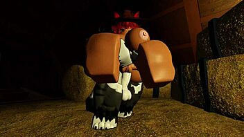 cowgirl milks huge cock during wild ride