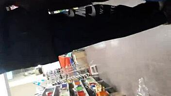 Skinny girl with big ass gets fucked