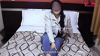 Casting with the young rabbit Estefany, a Peruvian cutie