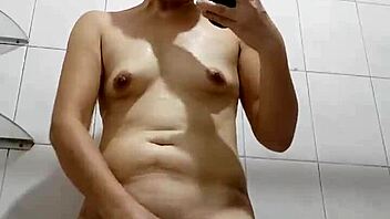 Doing her dildo for her daddy part 4