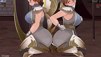 yume-same giantess crushes in wild femdom face-sitting defeat scene!