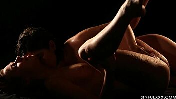 Alexis Crystal and Lady Dee relax in the sauna together