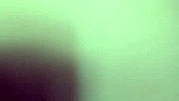 Petite Ukrainian brunette with tattoo in stockings takes monster cock