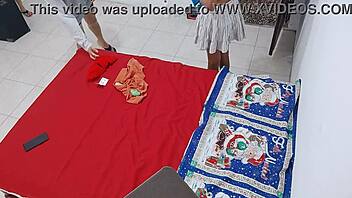 Latina Brunette MILF Prepares For Homemade Porn Scene In Spanish.