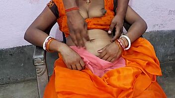 Village teen strips fully nude for hot suhagrat session.