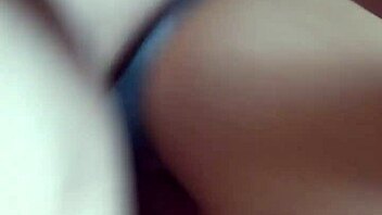 Petite Ukrainian brunette with tattoo in stockings takes monster cock