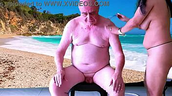 Wanna cum with us on the beach alongside agarabas and olpr?