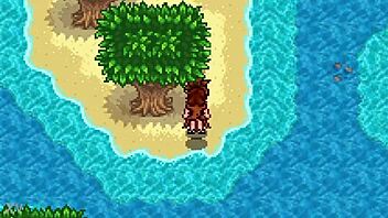 Scarlett riding and fucking in Stardew Valley mod part 1.