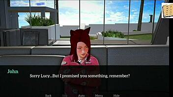 my new family episode 50 with big tits milf and teen redhead