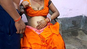 Village teen strips fully nude for hot suhagrat session.