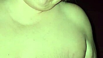 Milk from tits while riding cock