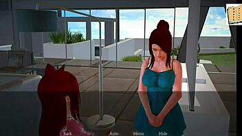 my new family episode 50 with big tits milf and teen redhead