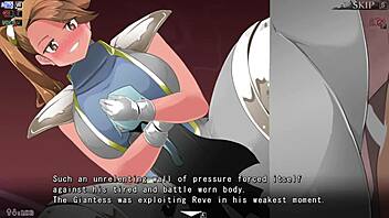 yume-same giantess crushes in wild femdom face-sitting defeat scene!