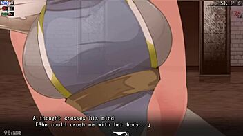 yume-same giantess crushes in wild femdom face-sitting defeat scene!