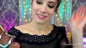 The first instruction on using a chastity device for cock tease JOI
