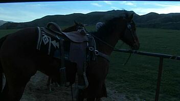 Brooke Ballentyne Creampied in Riding Chaps