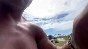 Young Latina Trans Fucks Publicly In Broad Daylight