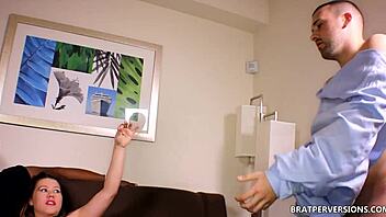 Hotwife Sucks Bbc, Makes Cuckold Suck Dildo