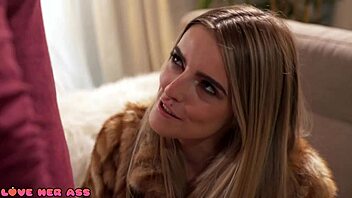 French blonde alba lala rides with passionate anal sex