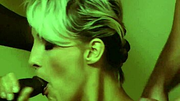 i packed horny michelle's ass with big black cock in interracial threesome, gaping deep