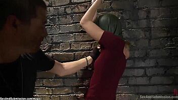 Bound Spreaded Slut Anal Fucked with Raw Gagging Intensity!