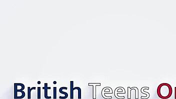 Does The Brit Teen In Costumes Give An Oily Handjob For The First Time?