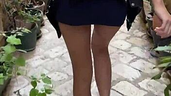 just casually flashing and banging in a tourist hotspot with a pov teen 18+.