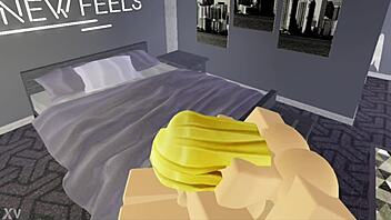 Crazy Blonde Craves Monster Cock in Wild Riding Session!